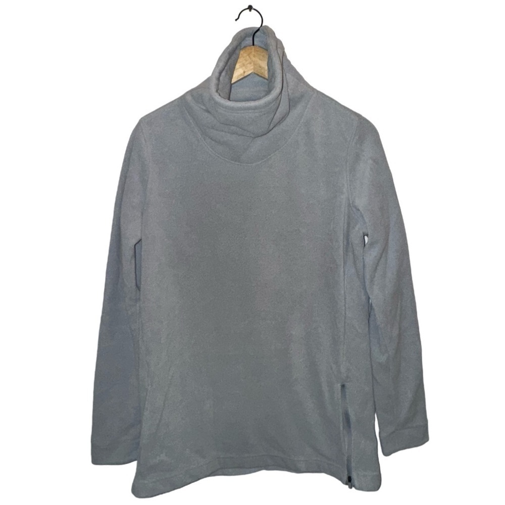 Nike Dri-Fit Women’s Gray Tunic Training Fleece Top Size Medium